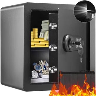 VEVOR Safe Tresor Dokumententresor Geldschrank Wandtresor 51 L Büro VEVOR Safe Tresor Dokumententresor Geldschrank Wandtresor 51 L Büro
