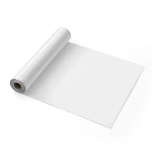 VEVOR Vinylfolie Wärmeübertragung Transferfolie (304,8 x 7260 mm), glänzend weiße HTV-Bügelvinylrolle, kompatibel mit Schneidemaschinen, für verschiedene Materialien T-Shirts Kissen Hüte – Bild 8