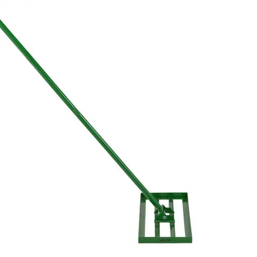 VEVOR Rasen Nivellierrechen 758x254 mm, Rasenrakel mit 198 cm Langem Stahlstiel, Rasenglätter Inkl. Gartenhandschuhe, Rasennivelliergerät, Geeignet für Garten, Golfrasen & Landwirtschaft – Bild 10