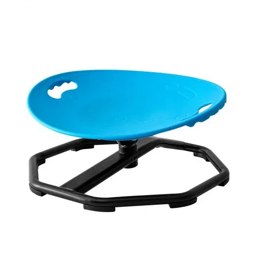 VEVOR Drehstuhl Kinder Autismus Sensorischer Drehsitz 50 kg 430x355 mm Blau, ADHS Hilfsmittel für Kinder im Alter von 2-6 Jahren, Förderung von Gleichgewicht Körperkoordination Greifkraft, PP-Material – Bild 9