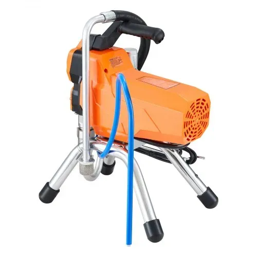 VEVOR Airless-Wandfarben-Spritzpistole mit Hochdruckrohr, Spritzgerät Hochdruck-Spritzen, 2000 W Wandfarben-Spritzpistole Farbsprühgerät für wasser- und ölbasierte Innen- und Außenfarben – Bild 9
