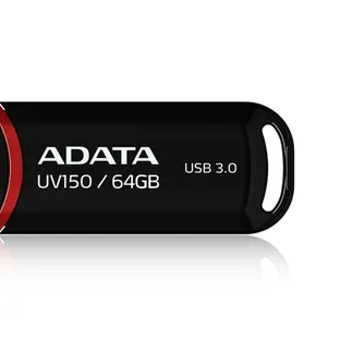ADATA 64GB DashDrive UV150 USB-Stick USB Typ-A 3.2 Gen 1 (3.1 Gen 1) Schwarz ADATA 64GB DashDrive UV150 USB-Stick USB Typ-A 3.2 Gen 1 (3.1 Gen 1) Schwarz