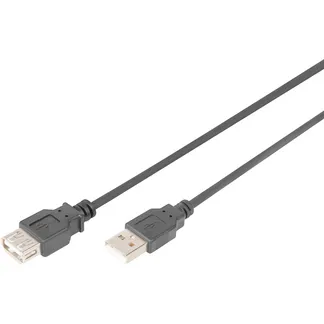 USB 2.0 Verlängerungskabel, USB-A Stecker > USB-A Buchse USB 2.0 Verlängerungskabel, USB-A Stecker > USB-A Buchse