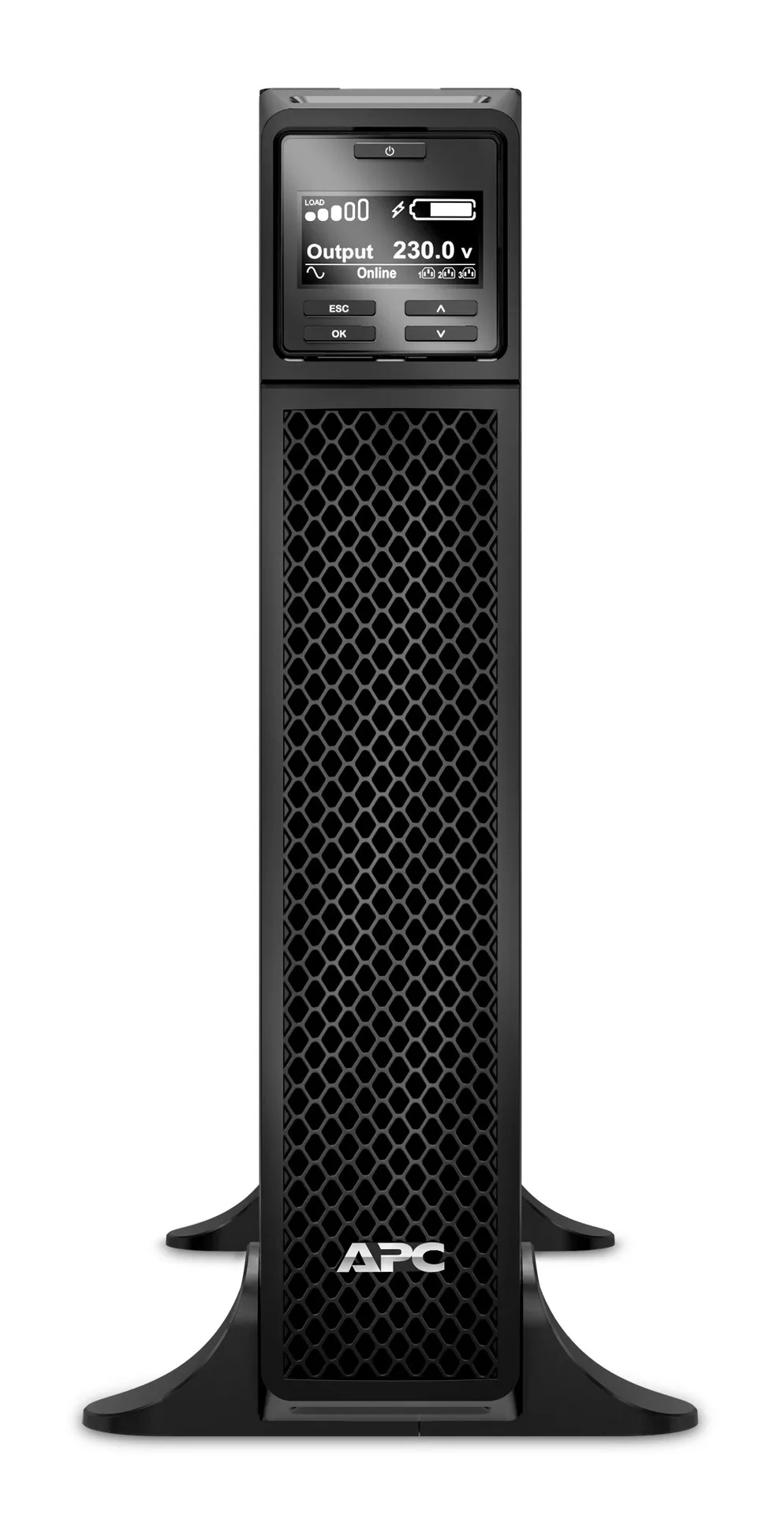 APC Smart-UPS On-Line, 1000VA/1000W, Tower, 230V, 6x C13 IEC-Ausgänge, SmartSlot, verlängerte Laufzeit, ohne Schienenkit – Bild 3