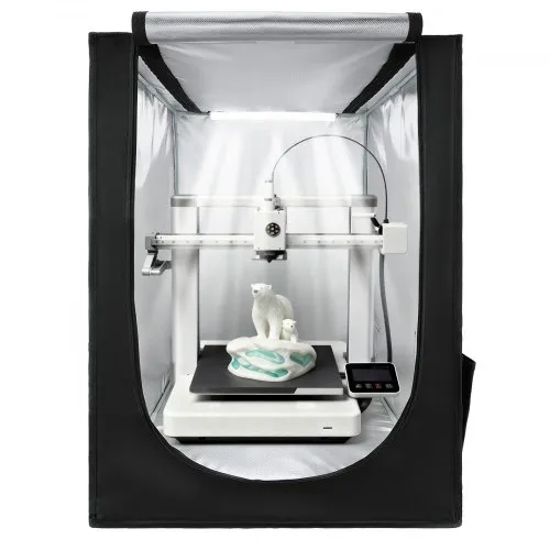VEVOR 3D-Druckergehäuse Druckerzelt (55 x 65 x 75 cm), staubdichte Schutzhülle mit konstanter Temperatur & LED-Beleuchtung, kompatibel mit gängigen Modellen von Creality/ELEGOO/Anycubic VEVOR 3D-Druckergehäuse Druckerzelt (55 x 65 x 75 cm), staubdichte Schutzhülle mit konstanter Temperatur & LED-Beleuchtung, kompatibel mit gängigen Modellen von Creality/ELEGOO/Anycubic