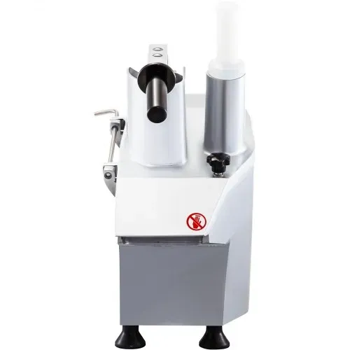 VEVOR Gemüseschneider elektrisch 550W Gemüseschneidemaschine mit 6 Schneidscheiben effizienter Motor Aufschnittmaschine für Gemüse Obst oder Käse kommerziell – Bild 9