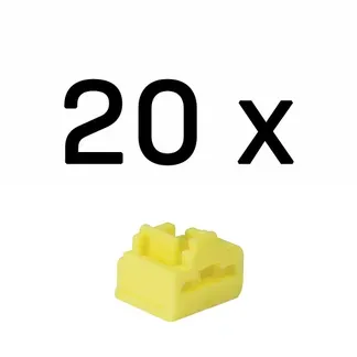 Lindy 47901 Schnittstellenblockierung RJ-45 Gelb Acrylnitril-Butadien-Styrol (ABS) 20 Stück(e) Lindy 47901 Schnittstellenblockierung RJ-45 Gelb Acrylnitril-Butadien-Styrol (ABS) 20 Stück(e)
