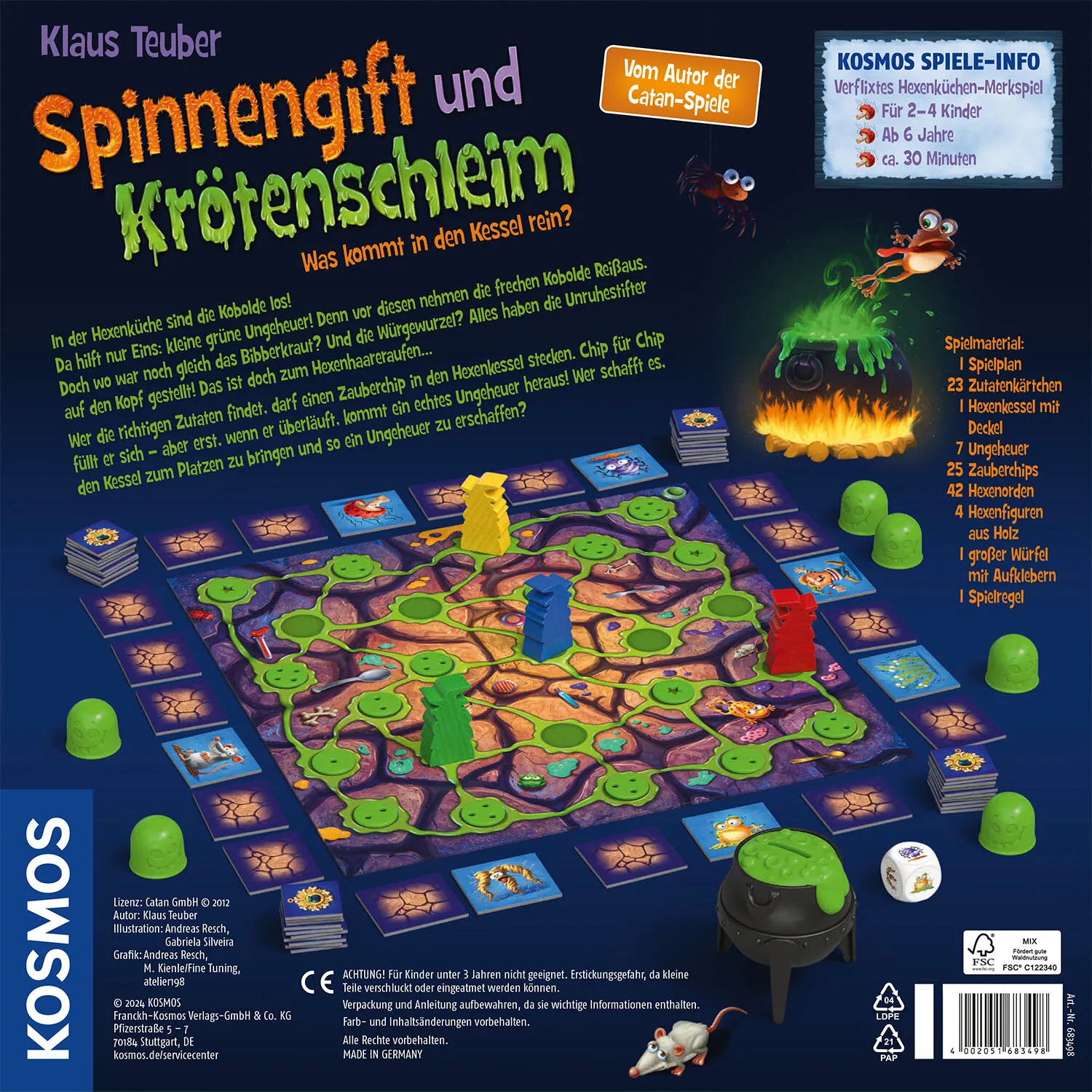 Kosmos 45496913 Brettspiel 30 min Speicher – Bild 2