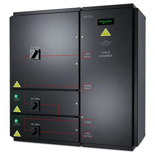 APC SYMMETRA PX 96/160 kW WANDMONTIERBARE SCHALTTAFEL MIT WARTUNGS-BYPASS, 400 V – Bild 2