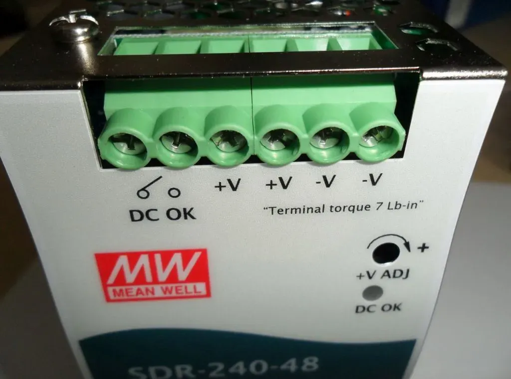 MEAN WELL - 24V 240W Hutschiene – Bild 4