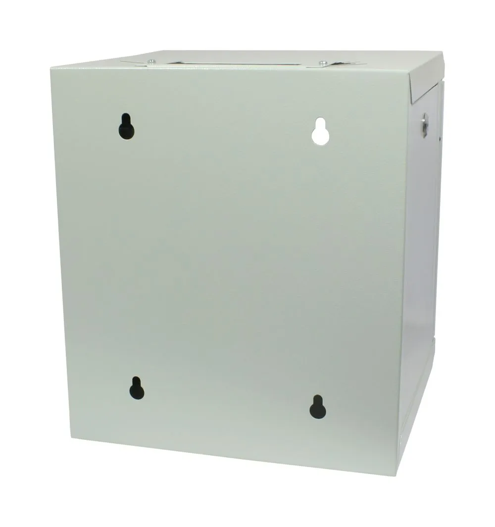 ALLNET 10"Wandgehäuse, 3HE, Lichtgrau, SMM-Serie, – Bild 5