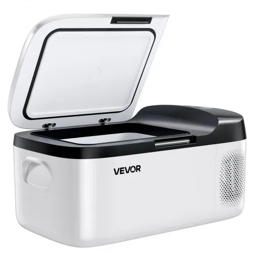 VEVOR Kompressor Kühlbox 15 L,12/24V DC Elektrische Gefrierbox mit App-Steuerung, 100–240 V AC Autokühlschrank für Camping Reisen Lastkraftwagen Angeln, 60 W Thermoelektrische Kühlbox Tragbar – Bild 9