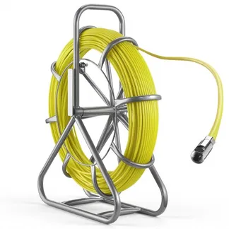 VEVOR Fiberglas Kabel Rad 100 m Ø6,3mm Glasfaserstab, Fischband mit Ständer, Kabeleinziehhilfe mit Markierungen, Kabeleinfädler, Kabelzieher für Wände & Elektroinstallationsrohre, Nichtleitend VEVOR Fiberglas Kabel Rad 100 m Ø6,3mm Glasfaserstab, Fischband mit Ständer, Kabeleinziehhilfe mit Markierungen, Kabeleinfädler, Kabelzieher für Wände & Elektroinstallationsrohre, Nichtleitend