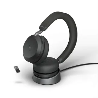 Jabra Evolve2 75 Link 380a/390 MS Stereo Stand Black Jabra Evolve2 75 Link 380a/390 MS Stereo Stand Black