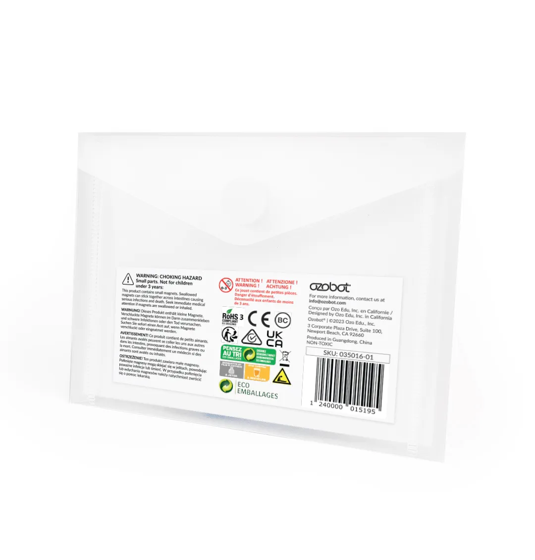 Ozobot MINT Geschwindigkeit Set Magnetische Farbcode Kacheln "Color Code Magnets Speed Kit" – Bild 3