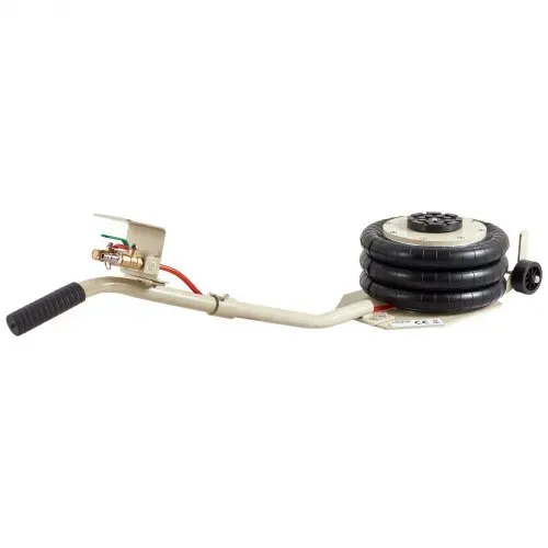 VEVOR Pneumatischer Wagenheber Air Jack 3 t, Weiß Dreifachbeutel-Luftheber 140-450 mm Hubhöhe Airbag Luftwagenheber mit langem Griff, 5 Minuten Hub Luftheber Wagenheber für SUV, Lkw, Pkw usw. – Bild 8