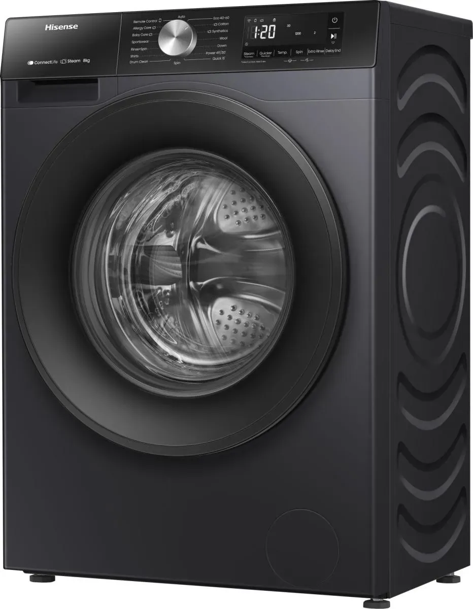 Hisense 3S Freistehend Waschmaschine, 8 kg – Bild 5
