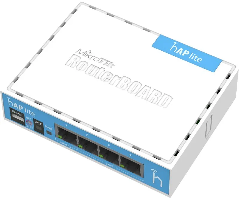 MikroTik home Access Point RB941-2nD, hAP lite, 2.4 GHz, 4x 10/100 MikroTik home Access Point RB941-2nD, hAP lite, 2.4 GHz, 4x 10/100