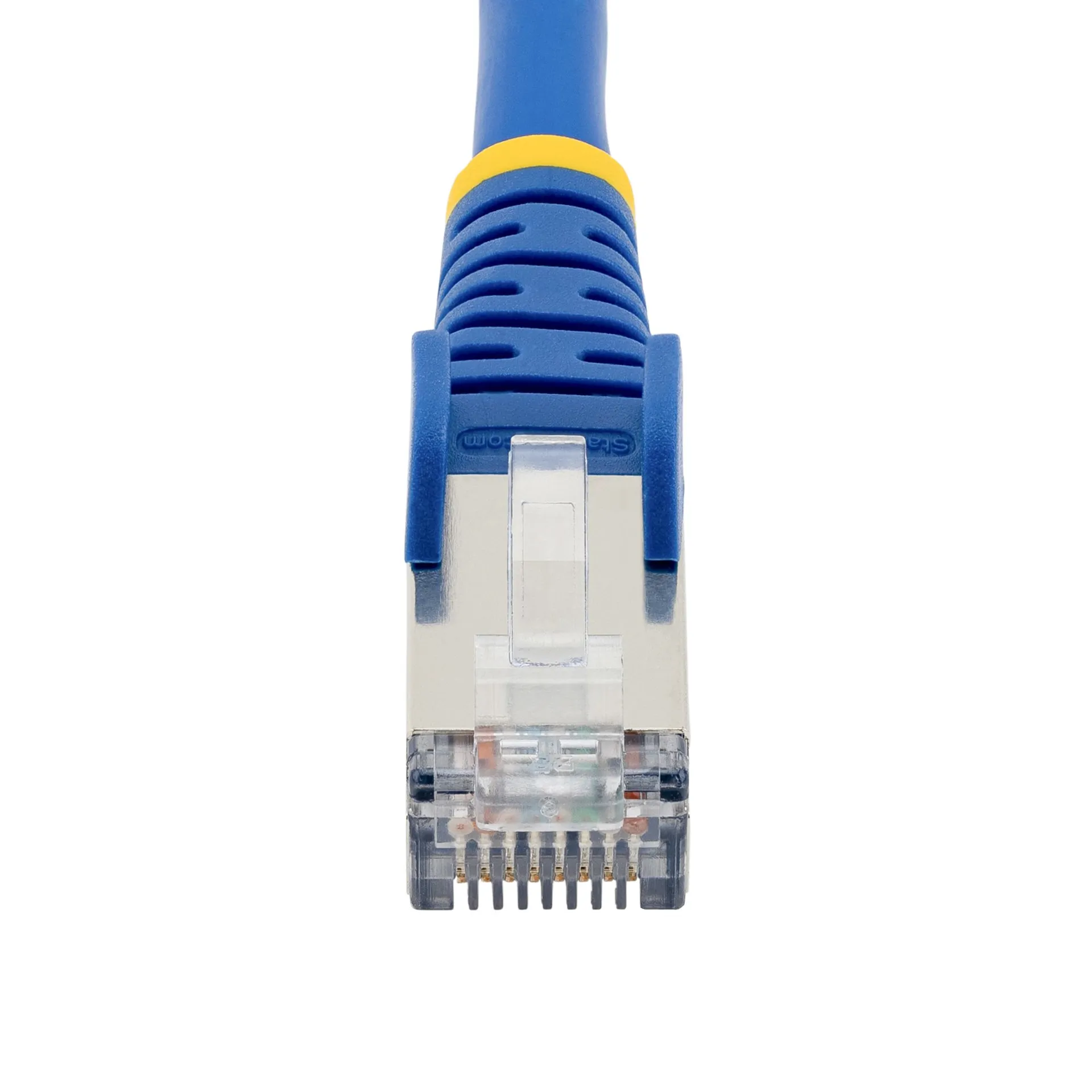 StarTech.com 5 m CAT6a Kabel - LSZH-Raucharm, Halogenfrei - 10 Gigabit RJ45 LAN Kabel - SFTP Patchkabel - Blau - CAT6a Verlegekabel - Abgeschirmtes Netzwerkkabel/Ethernet Kabel – Bild 4