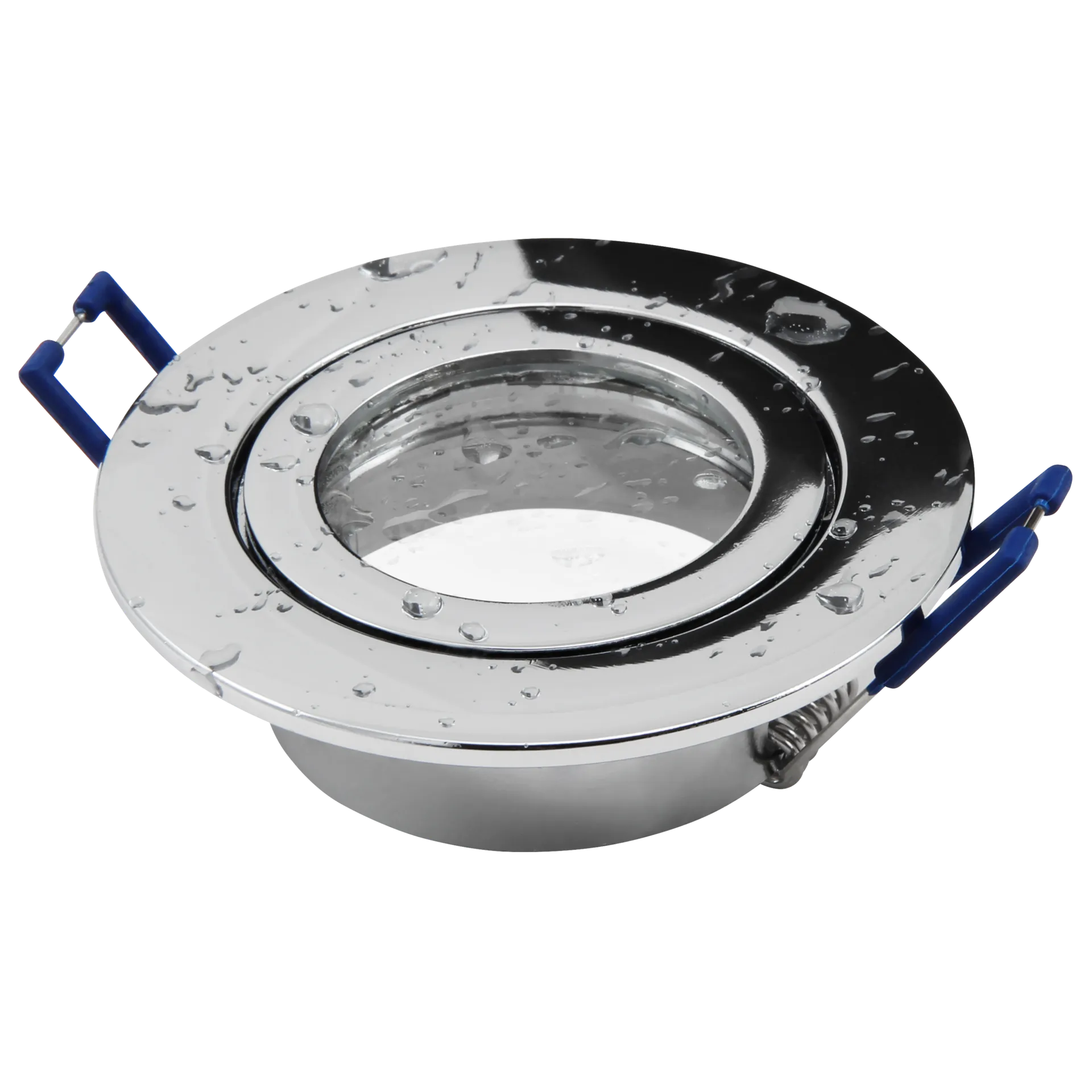 Einbaurahmen McShine “DL-54“ rund, Clip-Verschluss, IP44, Chrom Einbaurahmen McShine “DL-54“ rund, Clip-Verschluss, IP44, Chrom