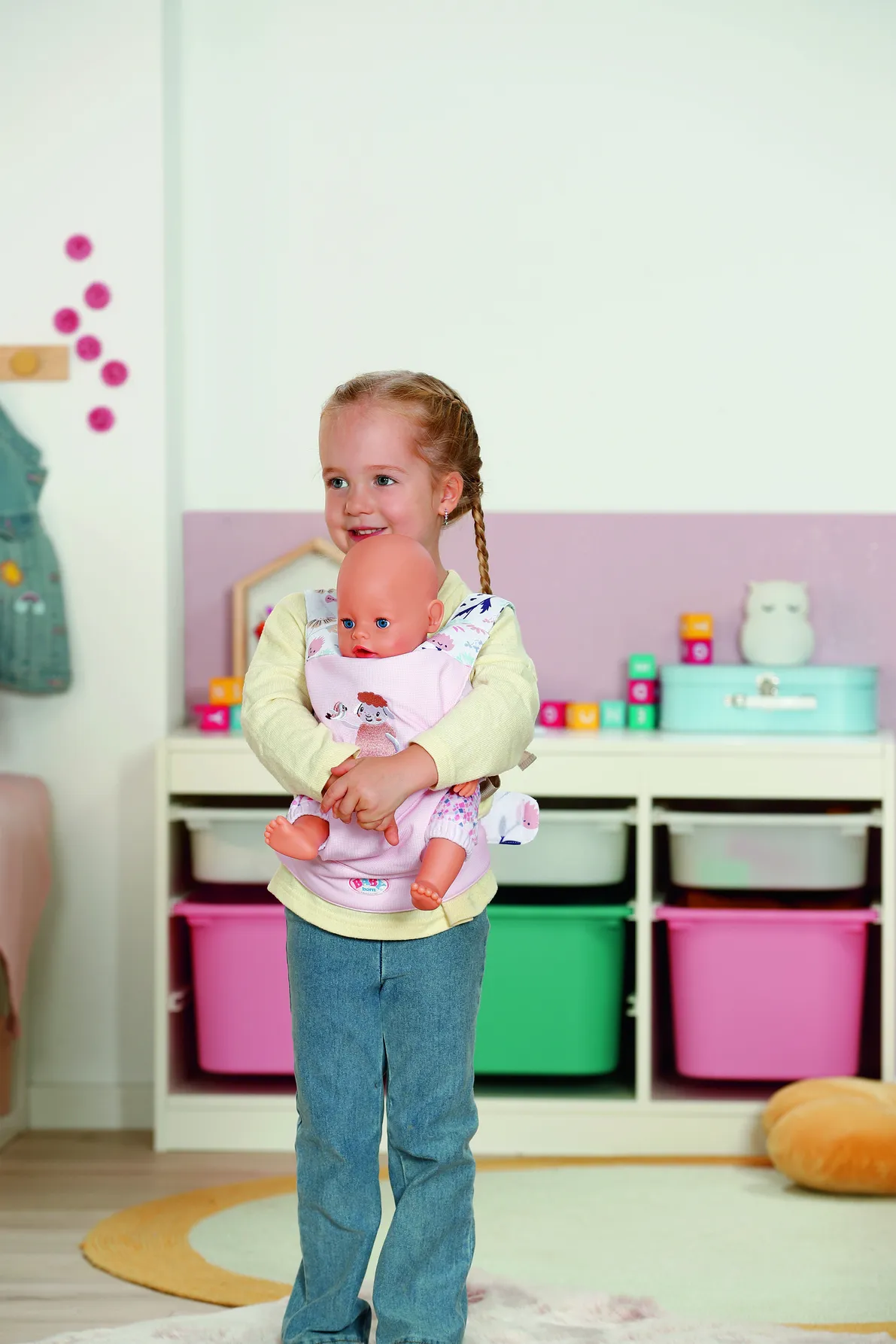 BABY born Baby Carrier Flower Puppentrage – Bild 6