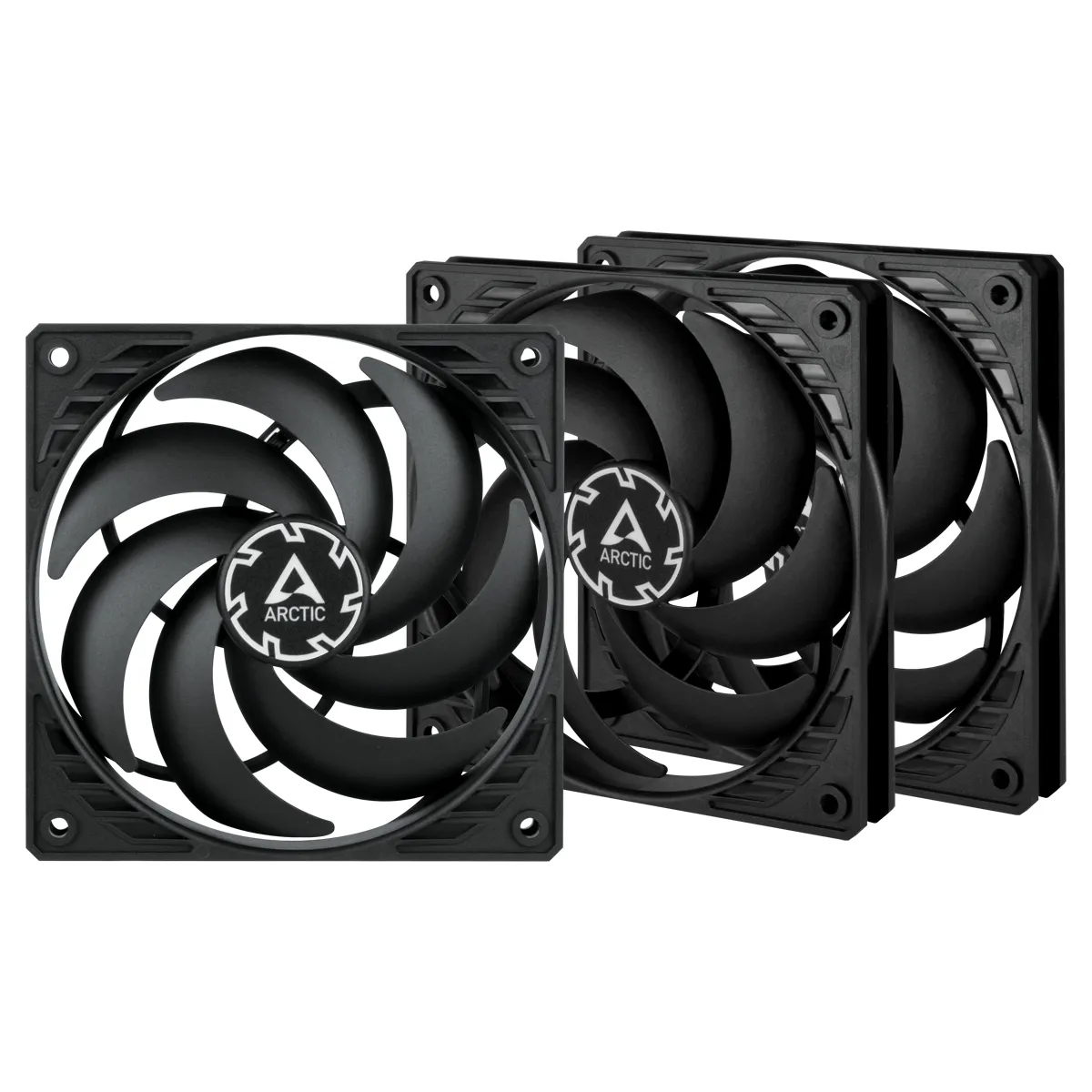 ARCTIC P12 Slim PWM PST 120 mm PWM Lüfter optimiert für statischen Druck mit integriertem Y-Kabel ARCTIC P12 Slim PWM PST 120 mm PWM Lüfter optimiert für statischen Druck mit integriertem Y-Kabel