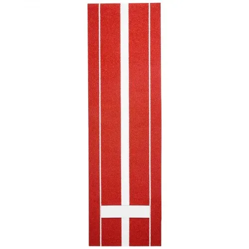 VEVOR Baseball-Schlagmatte Trainingsmatte (305 x 92 cm) Trainingspad Schlagkäfigmatte, Baseballmatte mit lichtechter Rasen & rutschfester Schaumstoffrückseite, tragbare Softballmatte Pitching Rot – Bild 8