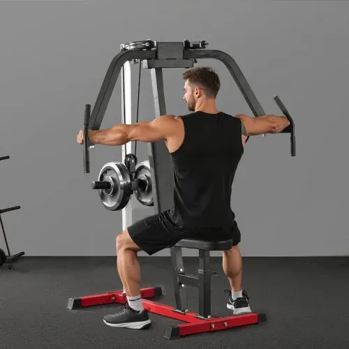 VEVOR Butterfly Maschine Spezialmaschine (204 kg belastbar) für den Oberkörper für das Heim-Fitnessstudio, verstellbare Fitnessstation, für das Muskeltraining (Brust Rücken hinterer Deltamuskel) – Bild 7