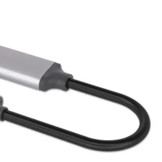 Manhattan 168427 Schnittstellen-Hub USB 3.2 Gen 1 (3.1 Gen 1) Type-A 5000 Mbit/s Grau Manhattan 168427 Schnittstellen-Hub USB 3.2 Gen 1 (3.1 Gen 1) Type-A 5000 Mbit/s Grau