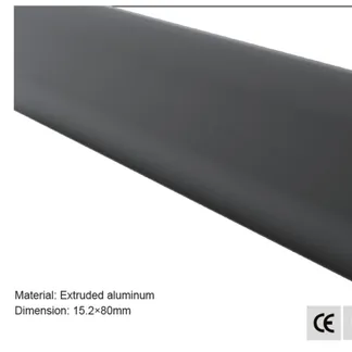 Synergy 21 LED U-Profil 200cm, ALU1580, schwarz, Fußboden/Sockelleiste Synergy 21 LED U-Profil 200cm, ALU1580, schwarz, Fußboden/Sockelleiste