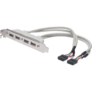 USB-Slotblechkabel, Slotblende USB-Slotblechkabel, Slotblende