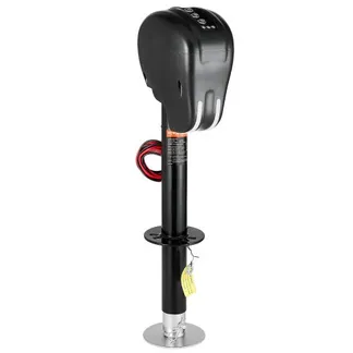 VEVOR Elektrischer Anhängerheber, 1588 kg, Hochleistungs-Wohnmobil-Anhängerstütze mit 2-Wege-Anschluss, Speicherfunktion, Kurbelgriff & Wagenheberabdeckung, 240-760 mm Hub, für Anhänger und Wohnmobile VEVOR Elektrischer Anhängerheber, 1588 kg, Hochleistungs-Wohnmobil-Anhängerstütze mit 2-Wege-Anschluss, Speicherfunktion, Kurbelgriff & Wagenheberabdeckung, 240-760 mm Hub, für Anhänger und Wohnmobile