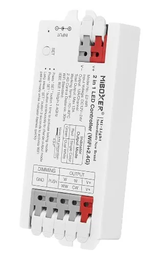 MiBoxer E2-WR LED Controller 2in1 Single colour/CCT(dual white) WLAN+2,4G MiBoxer E2-WR LED Controller 2in1 Single colour/CCT(dual white) WLAN+2,4G