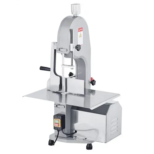 VEVOR Knochen Sägemaschine, 1500 W 300 kg/h Elektrische Knochenschneidemaschine, 490x380 mm Knochenschneidemaschine, 4-200 mm Schnittdicke Gastro-Fleischsäge, Kommerzielle Knochensäge Fleischbandsäge – Bild 9