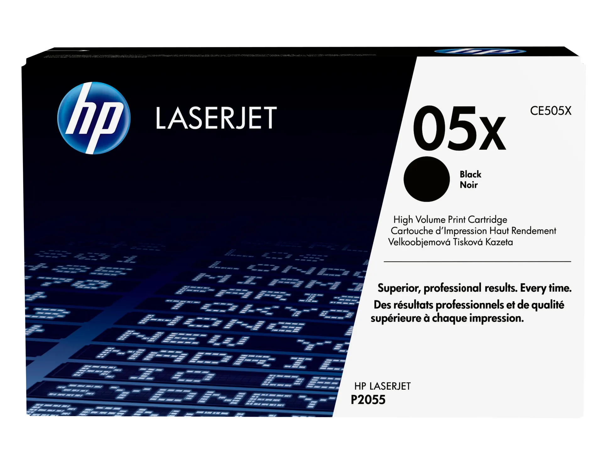 HP 05X Schwarz Original LaserJet Tonerkartusche mit hoher Reichweite HP 05X Schwarz Original LaserJet Tonerkartusche mit hoher Reichweite