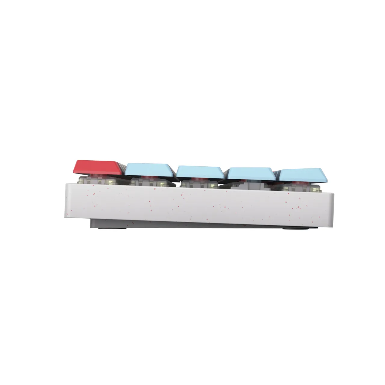 CHERRY MX-LP 2.1 Compact Wireless Tastatur Gaming RF Wireless + Bluetooth QWERTZ Deutsch Weiß – Bild 2