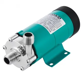 VEVOR Bierpumpe mit 12,7 mm MPT-Einlass/Auslass, Magnetic Brewing Bierpumpe mit Lebensmittelqualität Edelstahl Kopf, Hochtemperaturbeständige Antriebspumpe Magnet Brau Bierpumpe für Homebrew VEVOR Bierpumpe mit 12,7 mm MPT-Einlass/Auslass, Magnetic Brewing Bierpumpe mit Lebensmittelqualität Edelstahl Kopf, Hochtemperaturbeständige Antriebspumpe Magnet Brau Bierpumpe für Homebrew