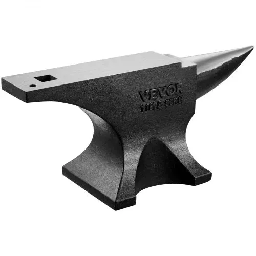 VEVOR Einzelhornamboss Amboss aus Gussstahl 52,8 kg runder Hornamboss mit hoher Härte & großer Arbeitsplatte & stabiler Basis, Metallbearbeitungswerkzeug zum Biegen Formen und Verdrehen von Metall – Bild 9