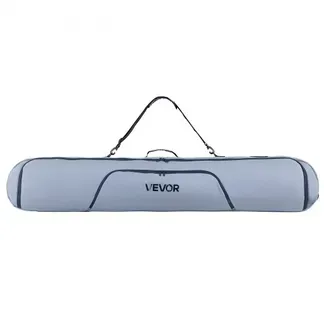 VEVOR Skitasche, bis zu 165 cm, Skibag, Skisack, Skicover, wasserdichtes 600D-Oxford-Gewebe, mit verstellbaren Innengurten, Skiersack für Skistöcke, Schutzbrillen, Handschuhe, Helme, Stiefel (Grau) VEVOR Skitasche, bis zu 165 cm, Skibag, Skisack, Skicover, wasserdichtes 600D-Oxford-Gewebe, mit verstellbaren Innengurten, Skiersack für Skistöcke, Schutzbrillen, Handschuhe, Helme, Stiefel (Grau)