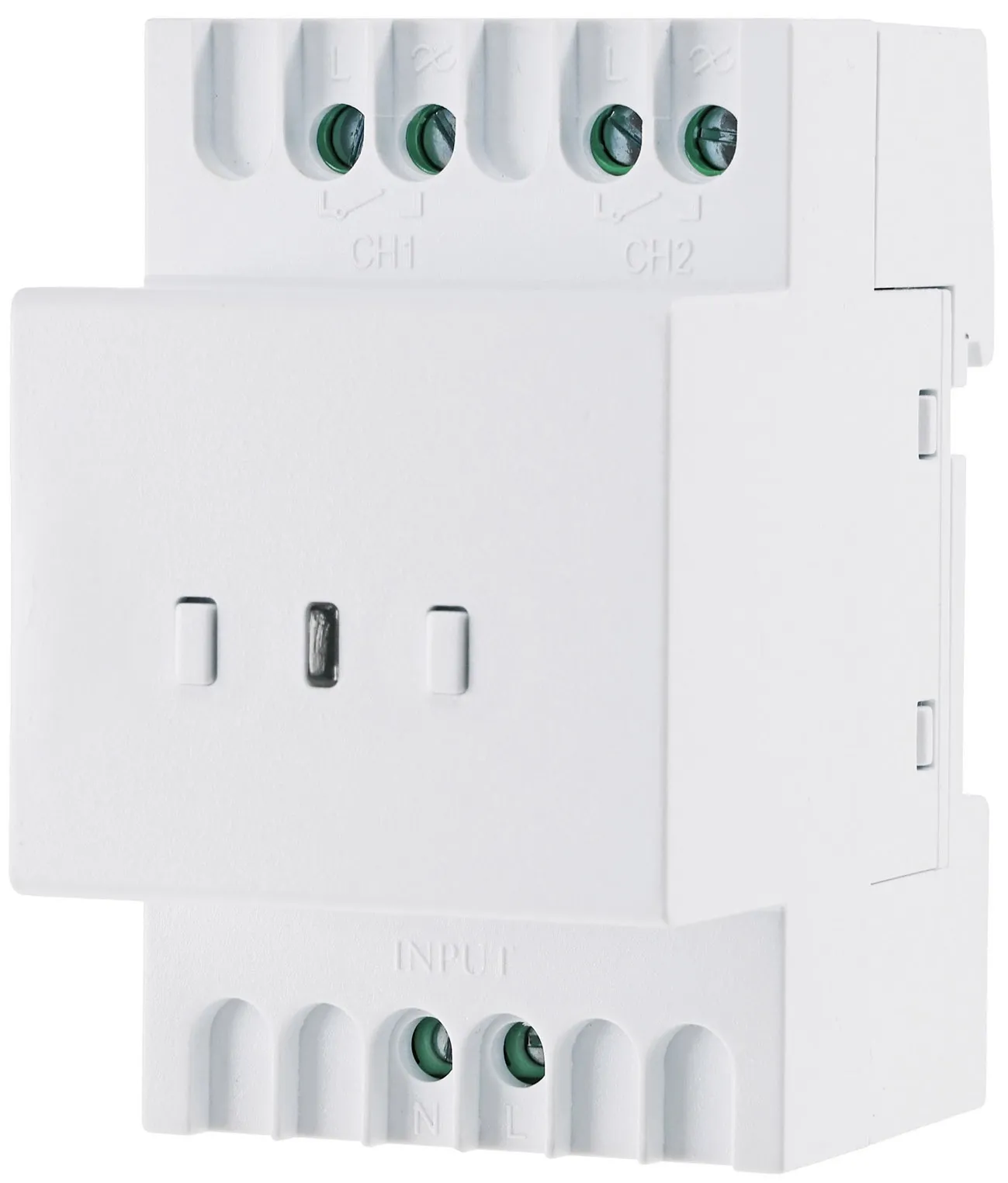 Funk-Empfänger HS2 für „Pilota Casa“ für Hutschiene, 2-Kanal Funk-Empfänger HS2 für „Pilota Casa“ für Hutschiene, 2-Kanal