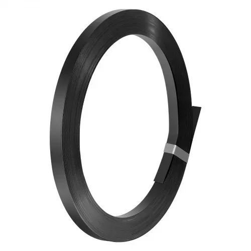 VEVOR Umreifungsstahlband, 19 mm x 0,55 mm x 91 m, Verpackungsstahlband, Metallbandrolle, 775,6 kg Bruchfestigkeit, Stahlumreifungsbänder, Hochleistungsbandrolle für Palettenverpackung – Bild 9
