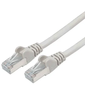 Intellinet Netzwerkkabel mit Cat6a-Stecker und Cat7-Rohkabel, S/FTP, 100% Kupfer, LS0H, 0,25 m, grau Intellinet Netzwerkkabel mit Cat6a-Stecker und Cat7-Rohkabel, S/FTP, 100% Kupfer, LS0H, 0,25 m, grau