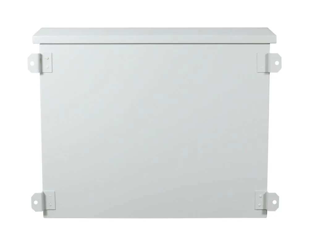 ALLNET 19"Wandgehäuse, 12HE, T488mm, Lichtgrau, IP55, SO-Serie, incl. 2-Fach Lüftereinheit – Bild 8