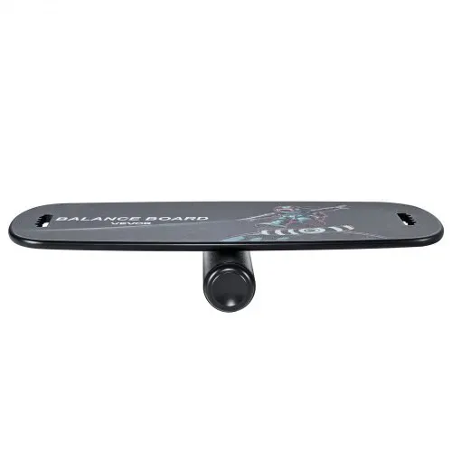 VEVOR Balance Board Holz Set für Erwachsene (89 cm), Wackelbrett bis 200 kg Belastbar, inkl. Rolle, Magnetstoppern & Ablage, Gleichgewichtstrainer für Surf- & Core-Training, Physiotherapie, Schwarz – Bild 10