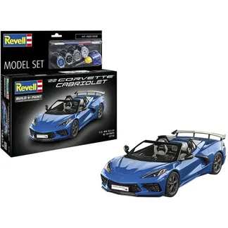 Model Set Corvette C8 Cabriolet, Modellfahrzeug Model Set Corvette C8 Cabriolet, Modellfahrzeug