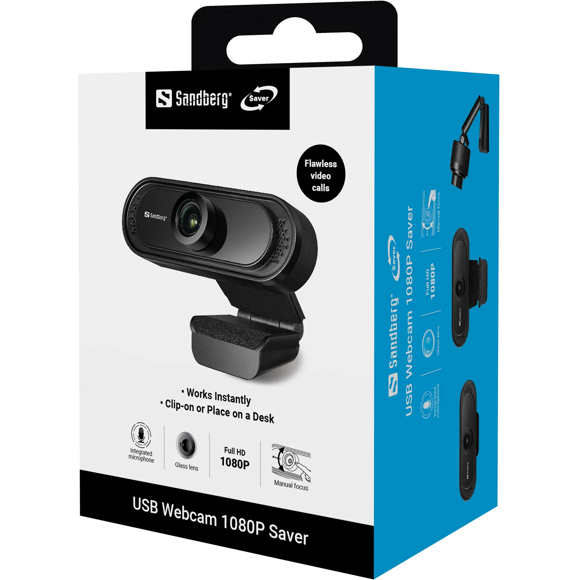 Sandberg USB Webcam 1080P Saver – Bild 6
