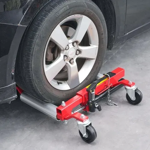 VEVOR Radwagen Autowagen Wagenheber 4 Stk. max. Tragkraft 680 kg Autoheber mit 360° drehbaren Rädern, Hochleistungs-Fahrzeugpositionierungs-Hydraulikwagenheber, für Fahrzeugreparatur und -bewegung – Bild 7