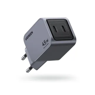 Ugreen 35008 Ladegerät für Mobilgeräte Universal Grau AC Schnellladung Drinnen Ugreen 35008 Ladegerät für Mobilgeräte Universal Grau AC Schnellladung Drinnen
