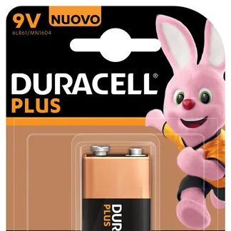 Duracell Plus 100 Einwegbatterie 9V Alkali Duracell Plus 100 Einwegbatterie 9V Alkali