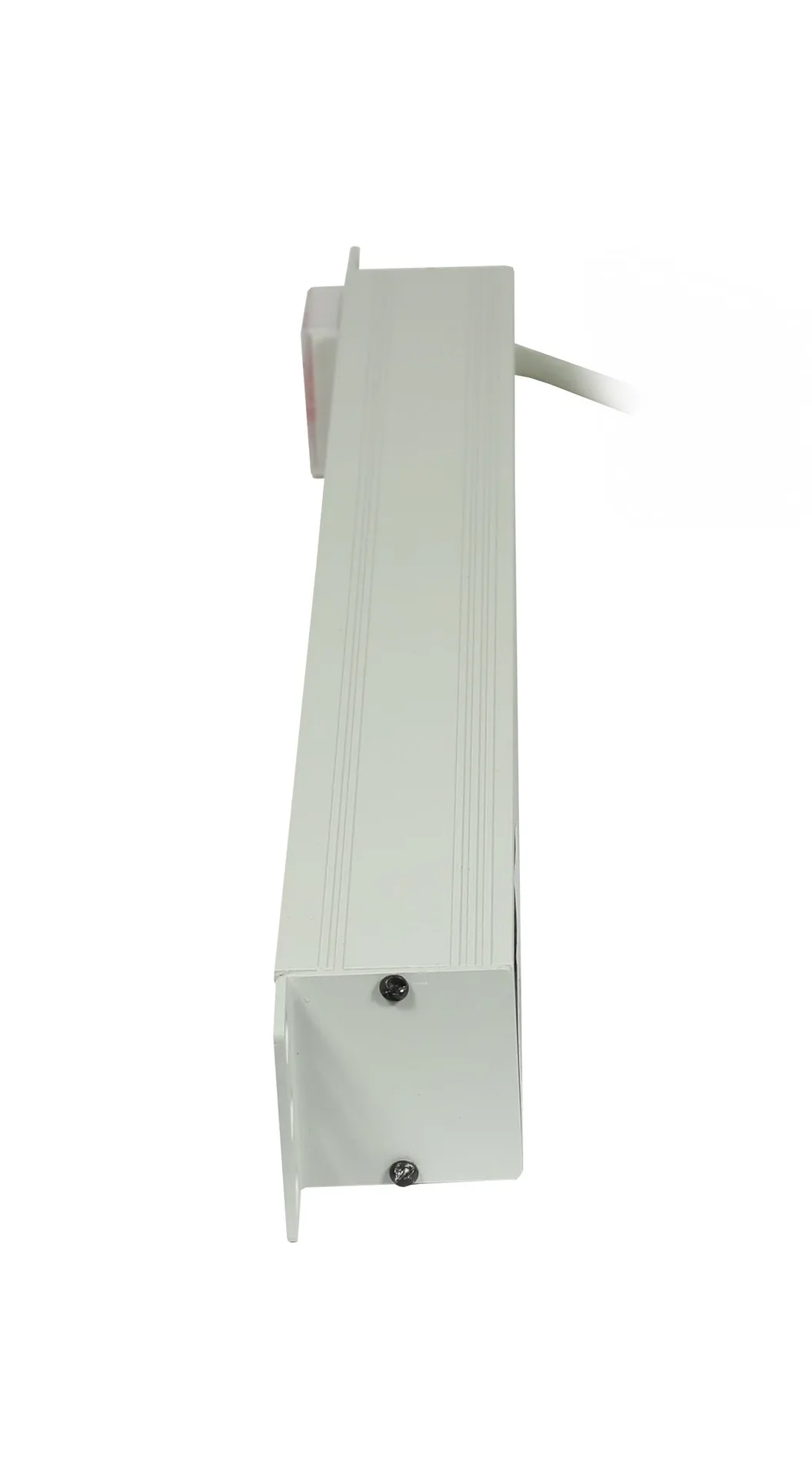 ALLNET 19"zbh. Steckdosenleiste, 9xDosen(CEE7)->Stecker(CEE7), Schalter, Lichtgrau, Synergy 21 – Bild 4